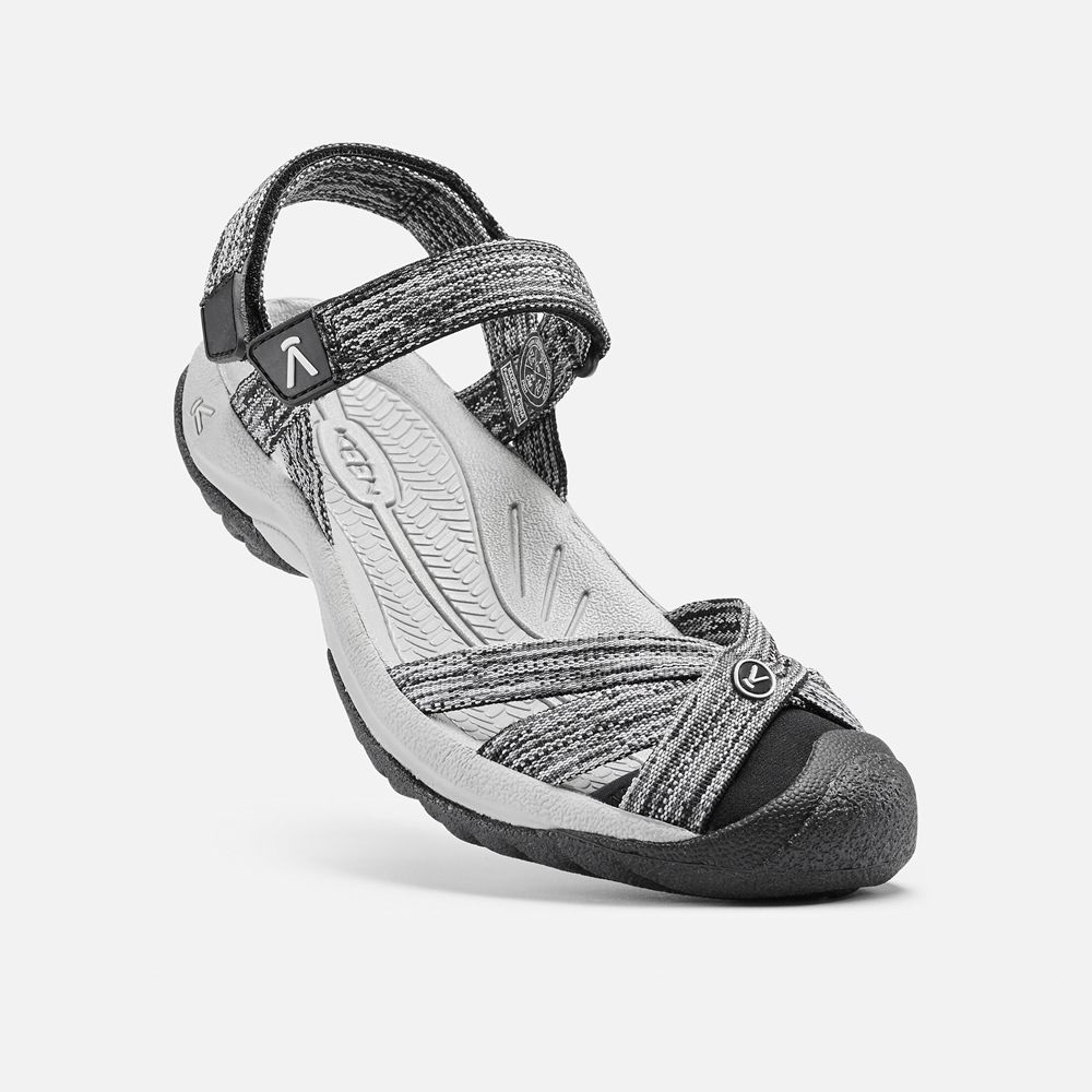 Keen Askılı Sandalet Kadın Siyah/Gri - Bali Strap - Türkiye WDFJ85671